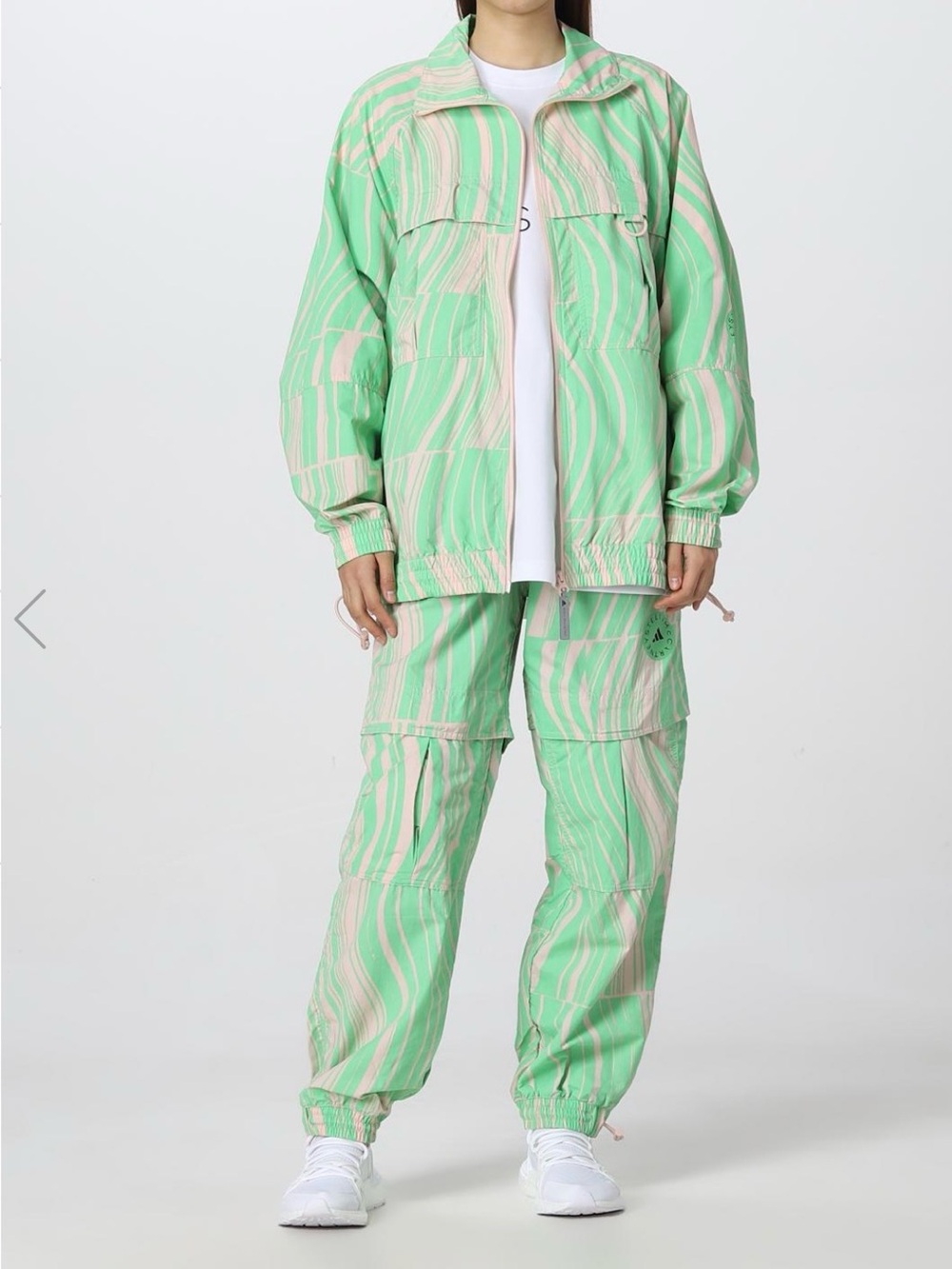 Women's adidas by Stella McCartney TrueCasuals Printed Track Jacket & Pants- Lrg